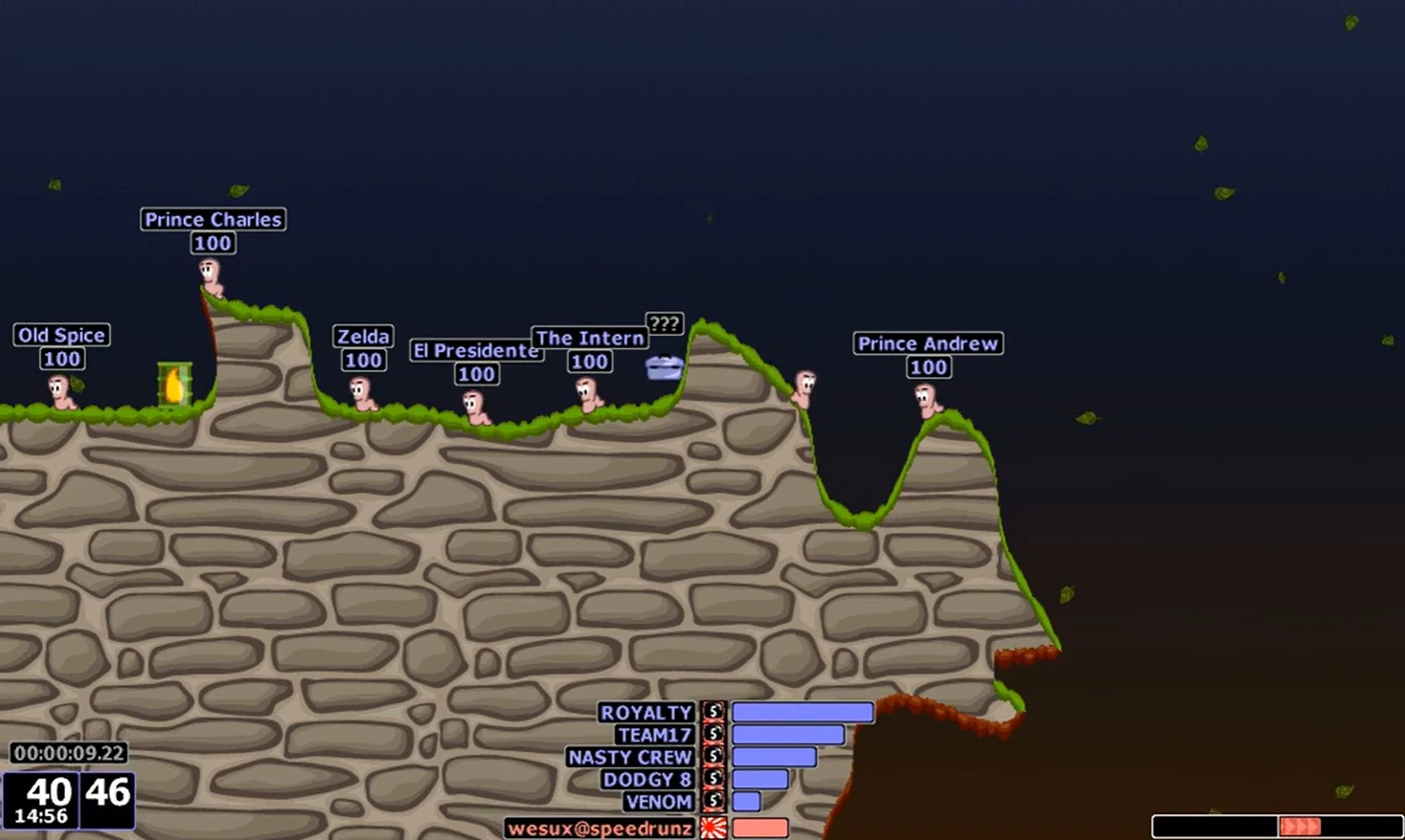 Worms Armageddon gameplay