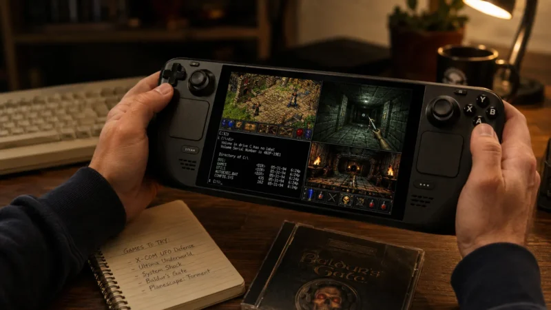 Steam Deck as Retro Gaming PC