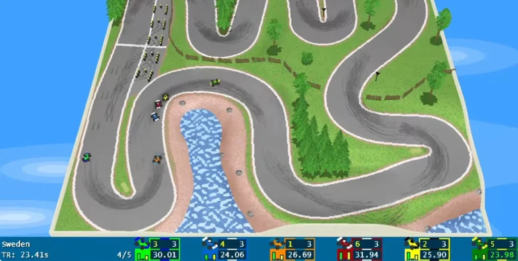 GeneRally Gameplay